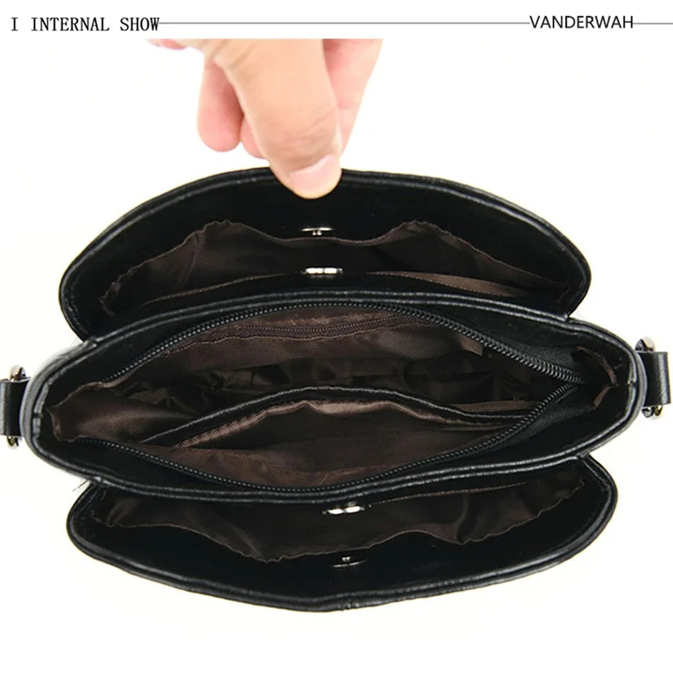 Genuine Brand PU Leather Sac Luxury Handbags Women Bags Designer Shoulder Crossbody Hand Bags for Women Purses and Handbags