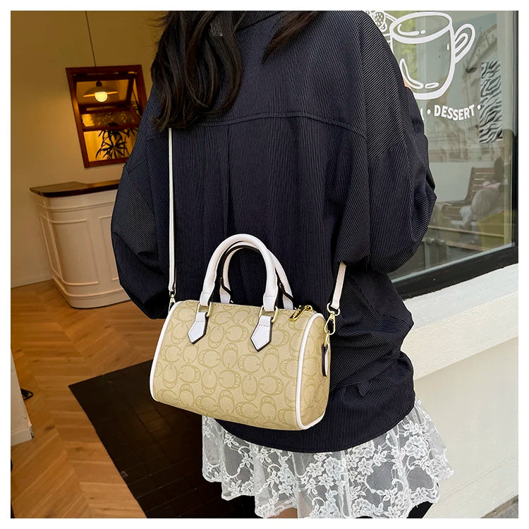 Luxury Brand Ladies Leather Tote Bags By Famous Designer Popular Classic Elegant Women's Shoulder Crossbody Handbag