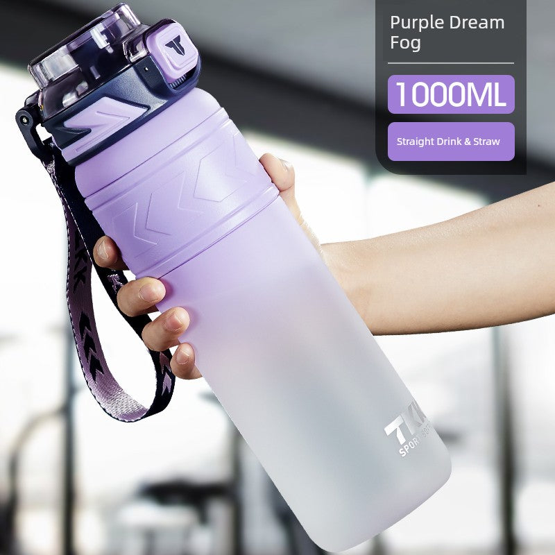 Sports Water Cup for Boys and Girls, Large Capacity, Summer Simple Design for Students, High Temperature Resistant Tritan Water Kettle