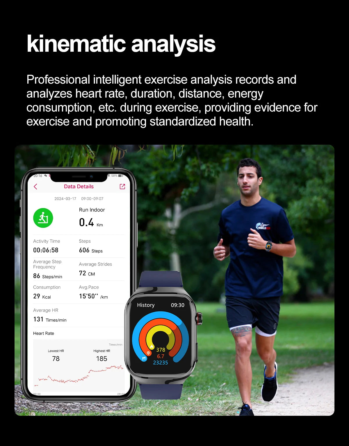 2025 New Three Highs Blood Pressure Smartwatch ECG Uric Acid Heart Rate Clock Body Analysis Health Monitoring Watches