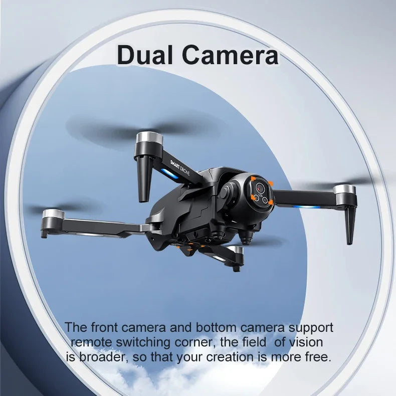 VIVO D18 Drone 8K Aerial HD Dual Camera Photography Intelligent Obstacle Avoidance Brushless Power 5G WIFI GPS Return VR Drone