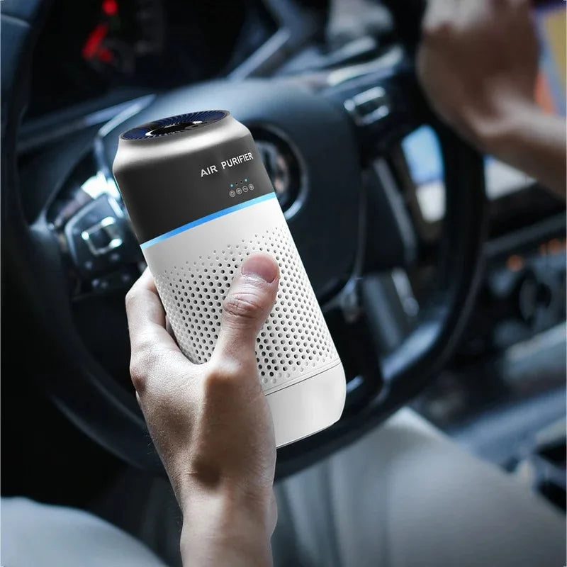 New CP01 Car Air Purifier Portable Intelligent Gesture Sensing Mini Air Purifier Automotive Supplies Odor Removal