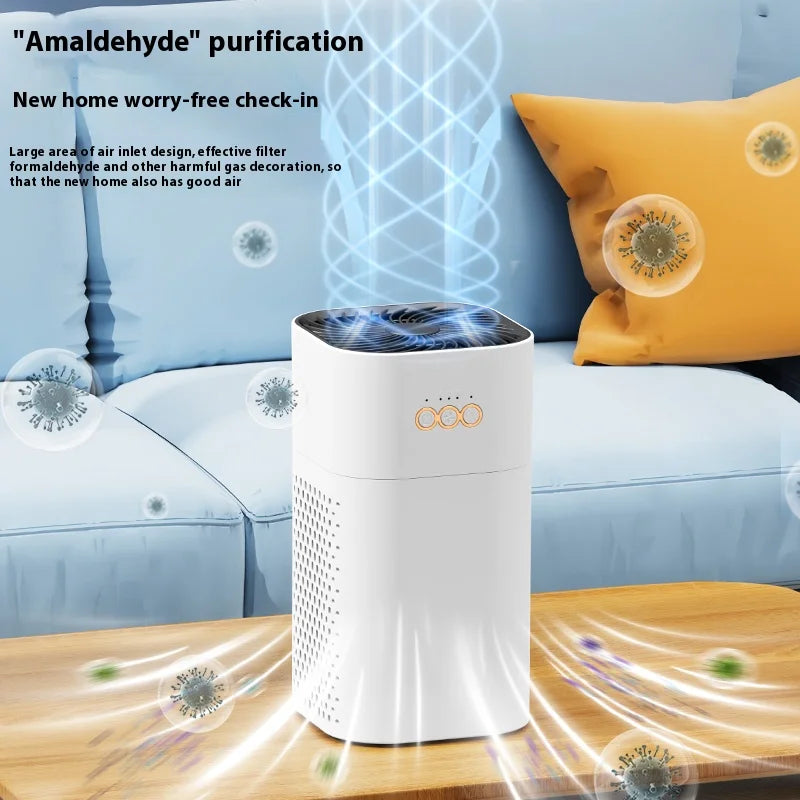 Xiaomi Youpin Air Purifier HEPA Filter Negative Ion Remove Second-hand Smoke PM2.5 for Allergies Smokers Air Cleaner Bedroom