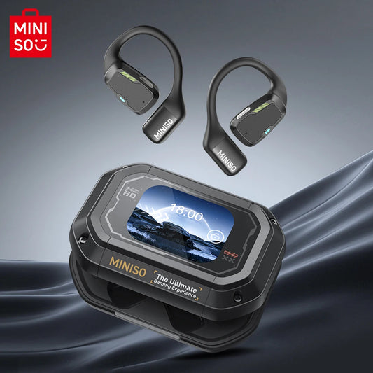 MINISO M98 True Wireless Open Ear Earbuds Bluetooth 5.4ears,13mm Dynamic Driver OWS Ears heads Gaming Headset Super Long Endure