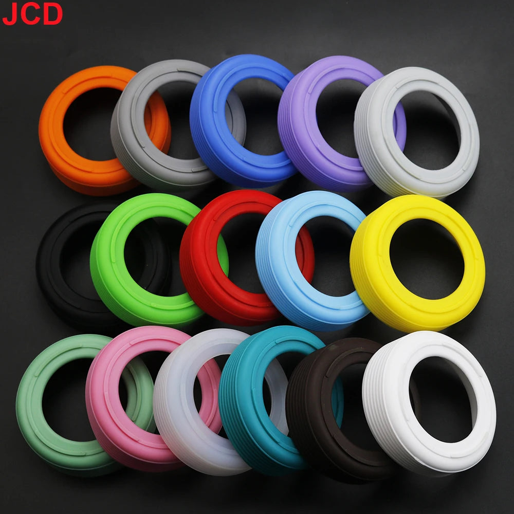 JCD 7.5cm Threaded Silicone Cup Bottom Cover Wear Resistant Sleeve Sheath Anti Slip Water Bottle Anti Slip Case Protective