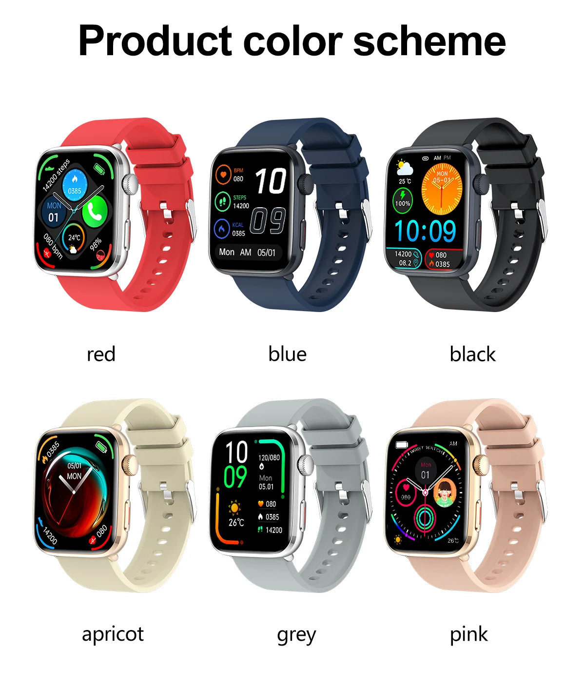 2025 New For Xiaomi Smart Watch HD Bluetooth Call AMOLED Screen NFC Waterproof GPS Sport Health Tracker Smart Watch