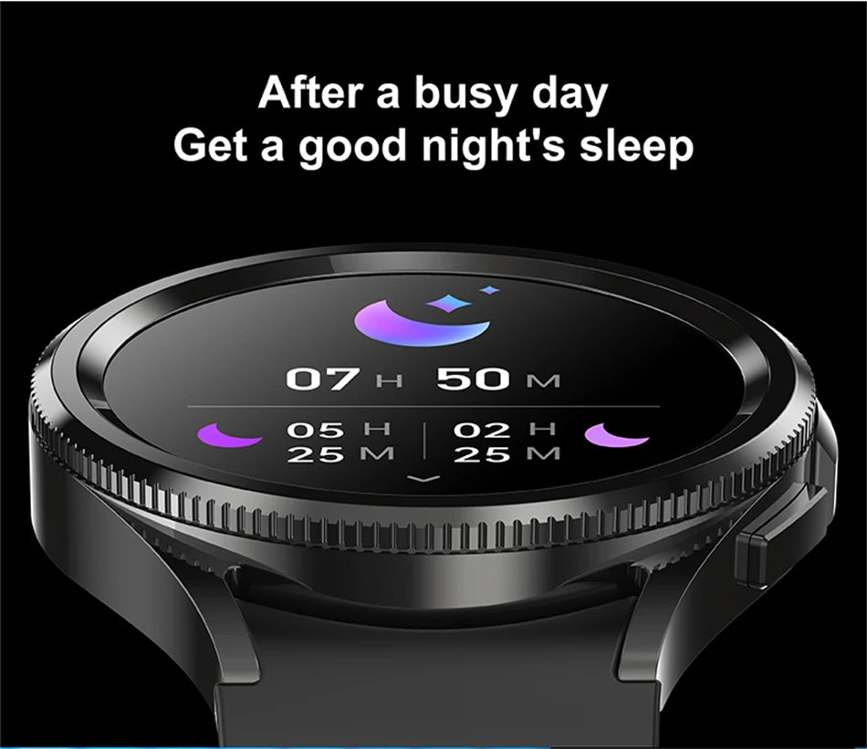 2025 New Watch 6 Classic Smartwatch Men GPS Sports Amoled Screen Heart Rate Waterproof Bluetooth Call Music Smart Watch Women