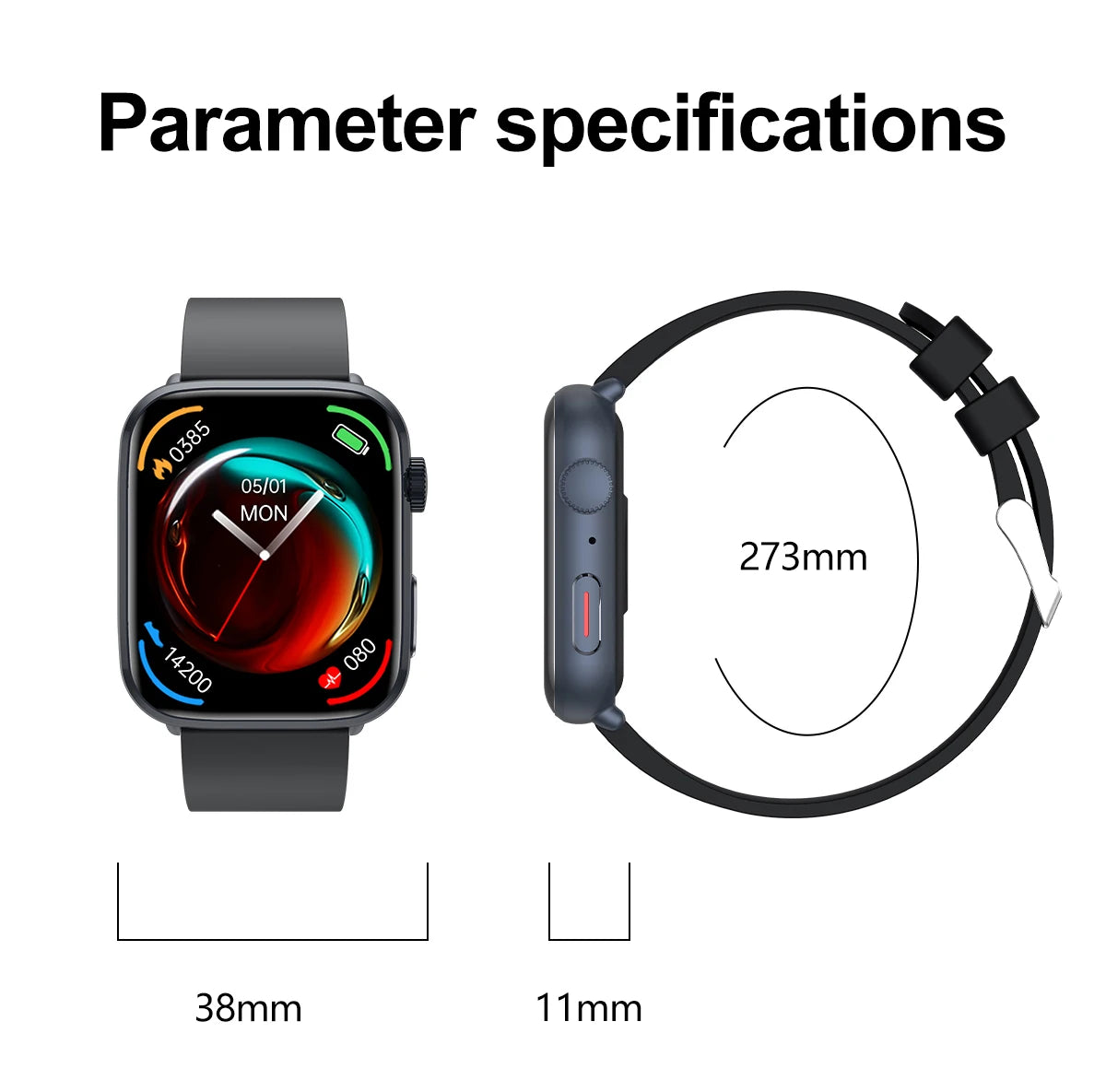 2025 New For Xiaomi Smart Watch HD Bluetooth Call AMOLED Screen NFC Waterproof GPS Sport Health Tracker Smart Watch