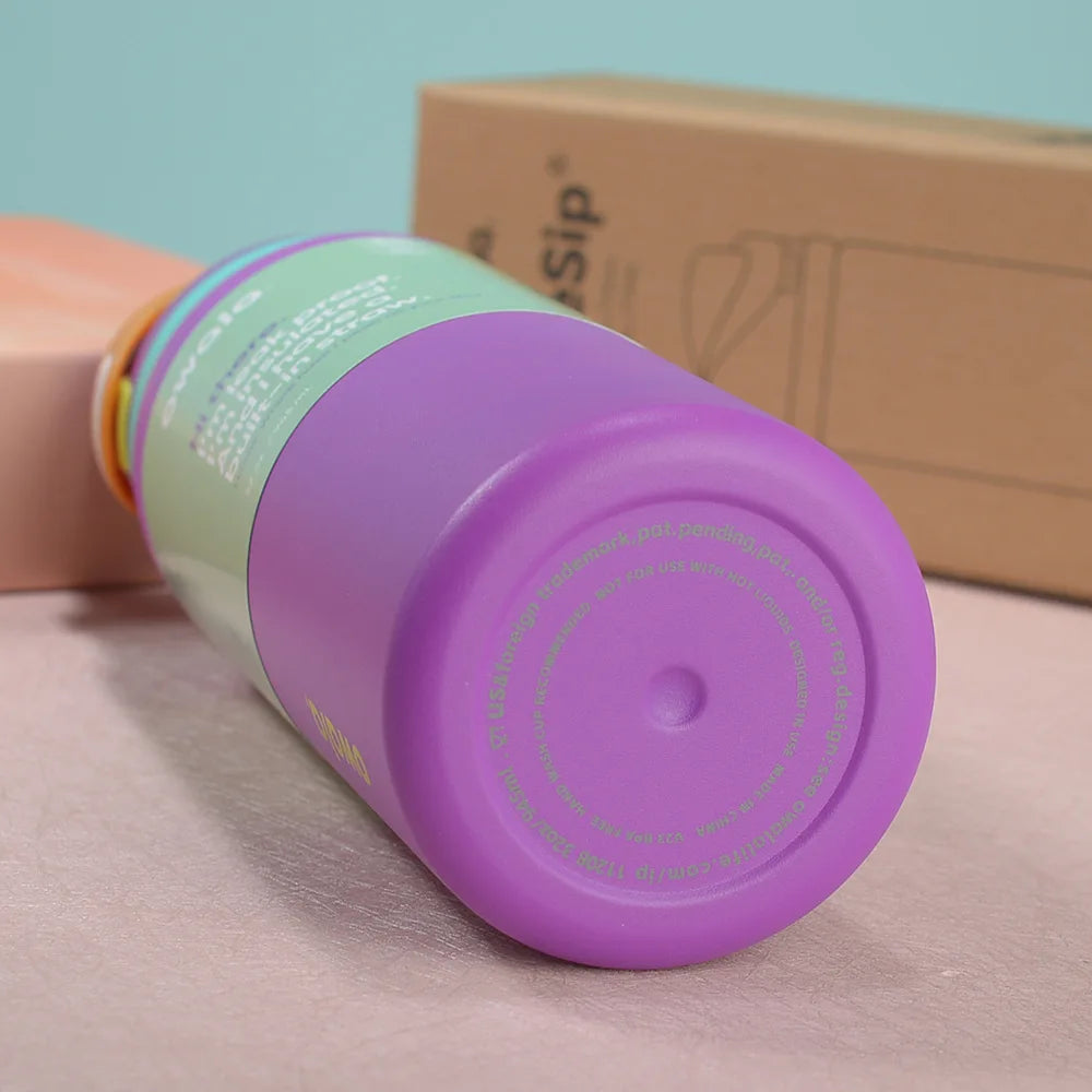 NEW Original Owala Insulated Stainless Steel Water Bottle with Straw, BPA-Free Sports Water Bottle