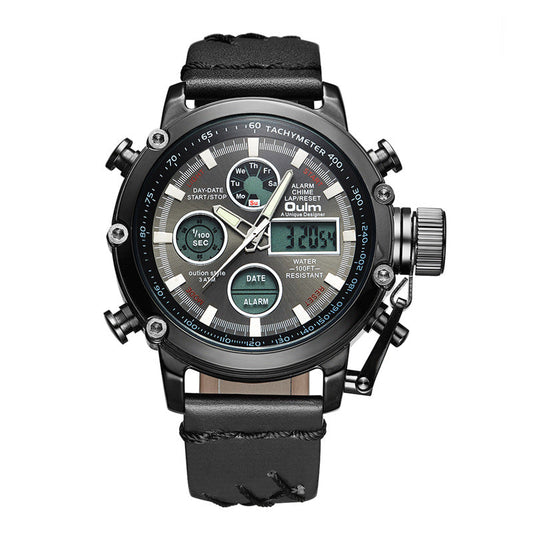 Men's Dual Movement Multi-function Outdoor Sports Watch