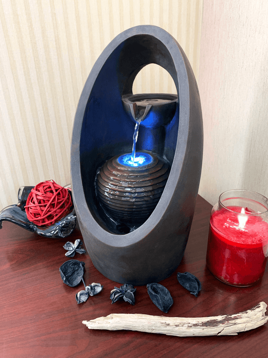 Harmony Meditation Fountain With Led Light