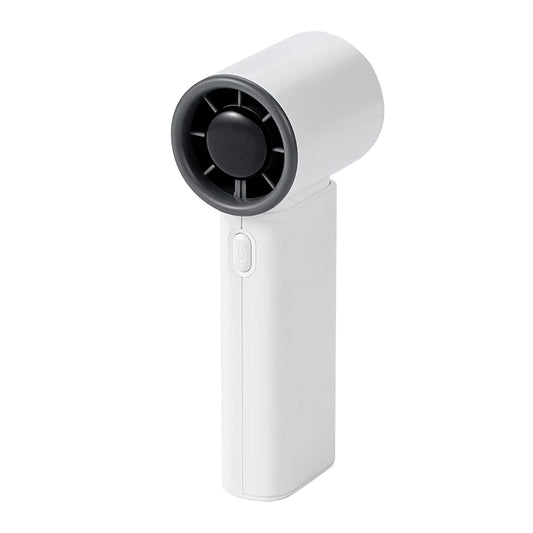 Intelligent Portable 2400mAh Lightweight Handheld High Speed Fan Rechargeable Handheld Small Lightweight Outdoor Air Cooling Fan