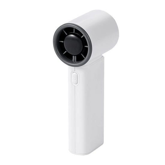 Intelligent Portable 2400mAh Lightweight Handheld High Speed Fan Rechargeable Handheld Small Lightweight Outdoor Air Cooling Fan