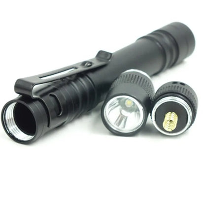 Portable LED Flashlight Strong Light Flashlight Pocket Small Flashlight LED Flashlight Medical Waterproof Pen Torch Light