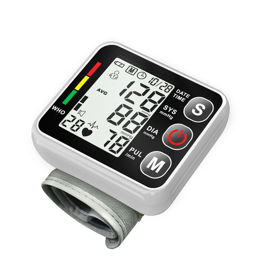 Rechargeable Wrist BP Monitor 24 Hour Blood Pressure Monitor