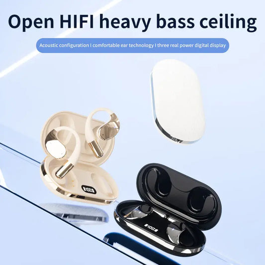 Q39 New AI Translation Private Model Open-Ended BT Headphones OWS Long-Range Battery-Operated Wireless Sports Headphones