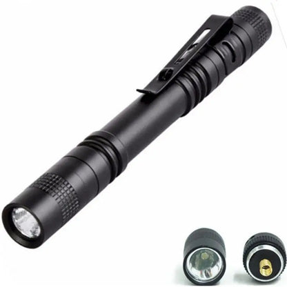 Portable LED Flashlight Strong Light Flashlight Pocket Small Flashlight LED Flashlight Medical Waterproof Pen Torch Light