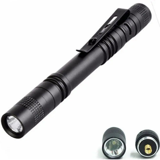 Portable LED Flashlight Strong Light Flashlight Pocket Small Flashlight LED Flashlight Medical Waterproof Pen Torch Light