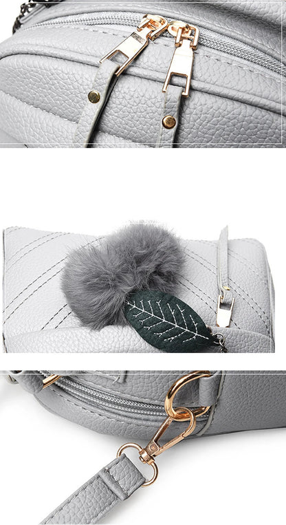 Gusure Luxury Handbag Women Crossbody Bag with Tassel hanging Large Capacity Female Shoulder Bags Embroidery Tote bag