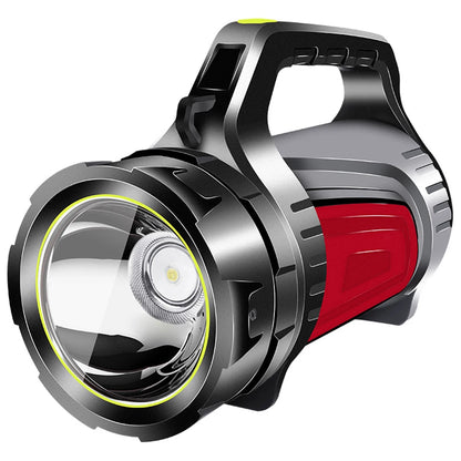 Super Bright USB Rechargeable Searchlight LED Flashlight Waterproof Ultra-Long Range Hand lamp Outdoor Hunting Fishing Light