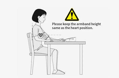 Yongrow Portable Digital Upper Arm Blood Pressure Monitor Measurement Tool Tonometer Sphygmomanometer
