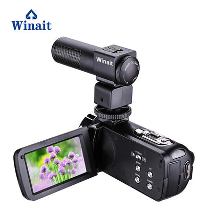 Popular Professional HDV Night Vision Recorder Camcorder Full hd 1080p 24mp Remote Control Mini Camera Digital Video Camera