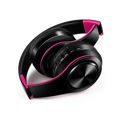 2025 New Bluetooth Wireless Stereo Headphones Earphone Headset with FM TF Card Slot And Built-in MIC for MP3 PC iPod Cell Phone