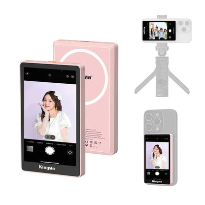 Kingma PH02 Max New Magnetic Vlog Selfie Camera Monitor Screen Custom IPhone13 14 15 16 PRO MAX  S23 Ultra 13 14 Ultra