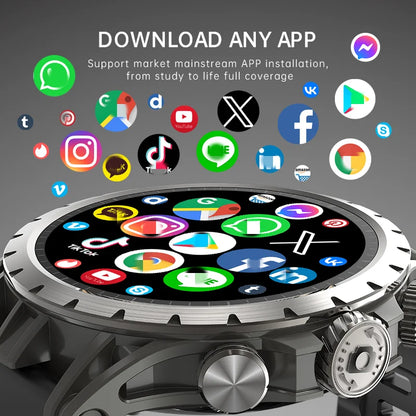 Reloj Inteligente Con Tarjeta Sim AMOLED 3+32GB Pago De Frecuencia Cardiaca SOS Admite NFC WIFI Q85 Reloj Inteligente 4g