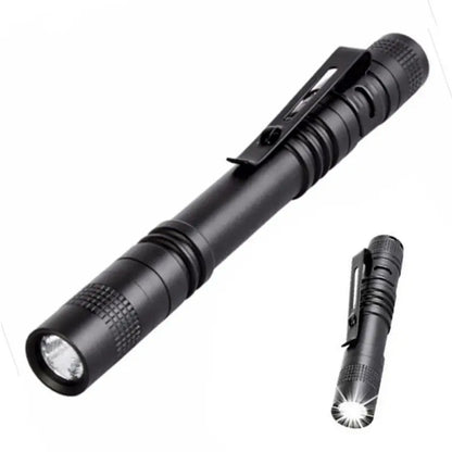 Portable LED Flashlight Strong Light Flashlight Pocket Small Flashlight LED Flashlight Medical Waterproof Pen Torch Light