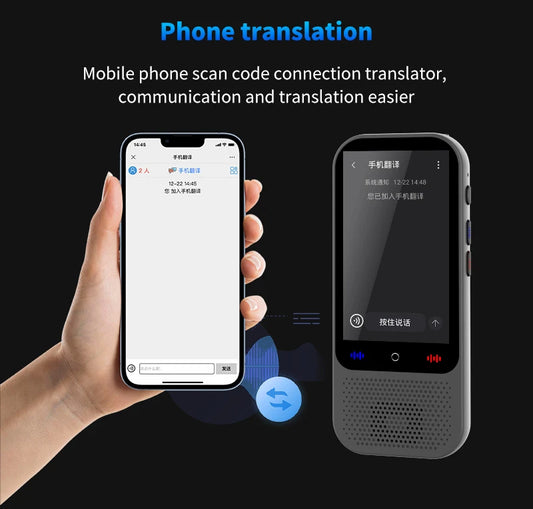 2025 Latest Portable Voice Language Translator Device 137 Online 17 Offline Language Translator S80 Pro Smart Translator