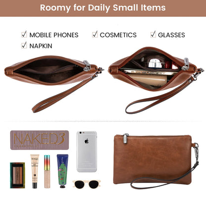 LOVEVOOK 2024 Hot Sale Vintage PU Leather Computer Bag Business Handbag Large Capacity Laptop Tote Work Bag Laptop Bag for Women