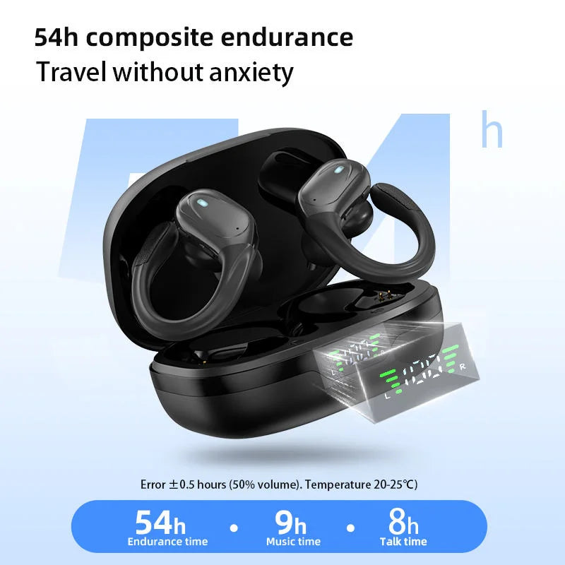 2025 Wireless 5.4 TWS Earphones - Noise-Canceling High-Fidelity Sound for Listening to Music and Running/Moving Exercises