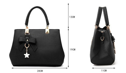 Gusure Luxury Handbag Women Crossbody Bag with Tassel hanging Large Capacity Female Shoulder Bags Embroidery Tote bag