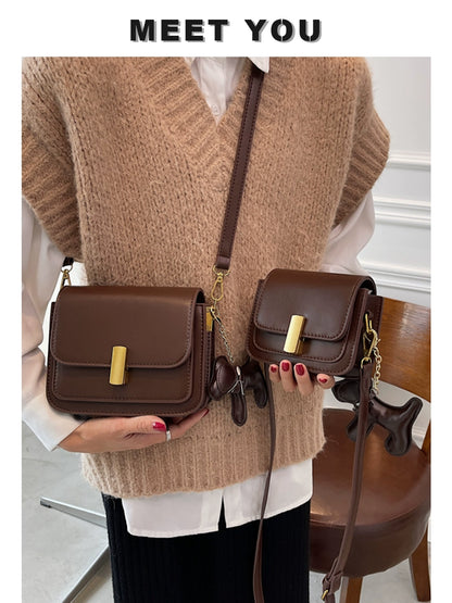Accessible Luxury Women's Fancy Niche Style Shoulder Messenger Bag