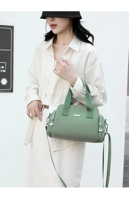 2024 New Arrival Large Capacity Handbag Women's Fashion Casual Lightweight Canvas Bag Women's Shoulder Messenger Bag Oxford Cloth