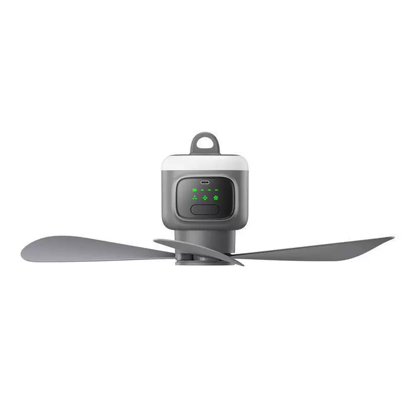 Upgraded Wireless Small Ceiling Fan usb Rechargeable Student Dormitory Silent Wind Big Bed Small Camping Fan