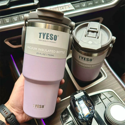 Taishuo New Product Satchel Ice Cream Cup Car Coffee Cup Stainless Steel Large Capacity Insulation Sports Kettle Export