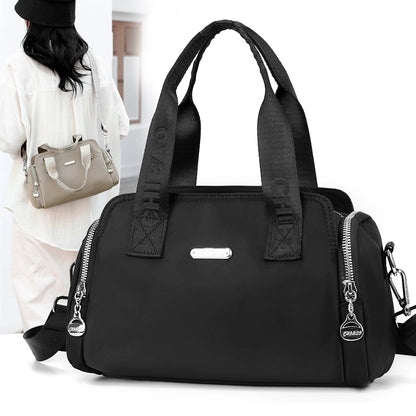 2024 New Arrival Large Capacity Handbag Women's Fashion Casual Lightweight Canvas Bag Women's Shoulder Messenger Bag Oxford Cloth