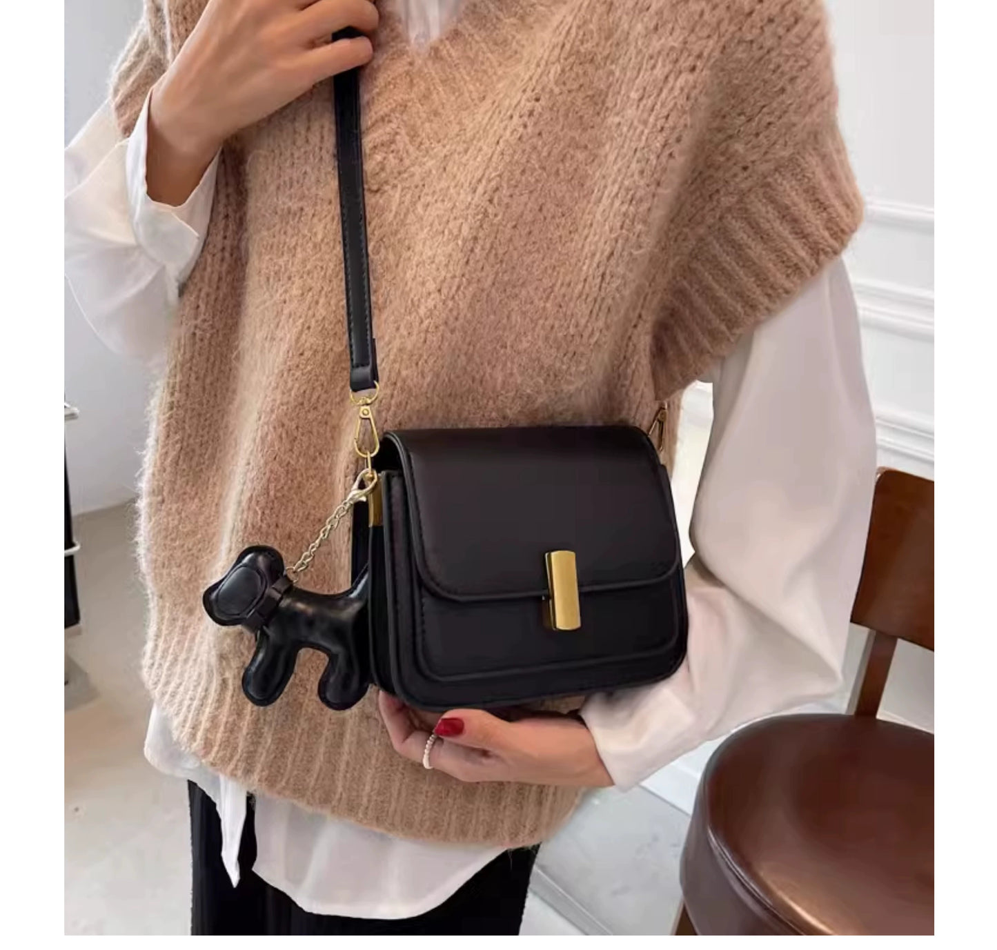 Accessible Luxury Women's Fancy Niche Style Shoulder Messenger Bag