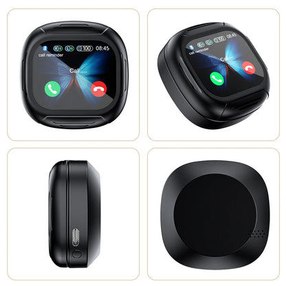 LX-60 Full Touch Screen Headphones ANC Bluetooth 5.4 Noise Cancelling Earphones HiFi Stereo Wireless In-Ear ENC Earbuds With Mic