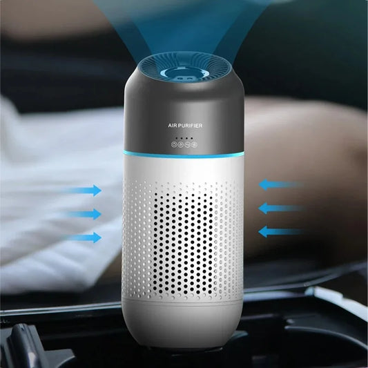 New CP01 Car Air Purifier Portable Intelligent Gesture Sensing Mini Air Purifier Automotive Supplies Odor Removal
