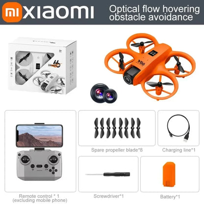 V66 Mini Remote Control Positioning Aerial Photography FPV Drone Wide Angle HD Camera Obstacle Avoidance Helicopter Machine Toy