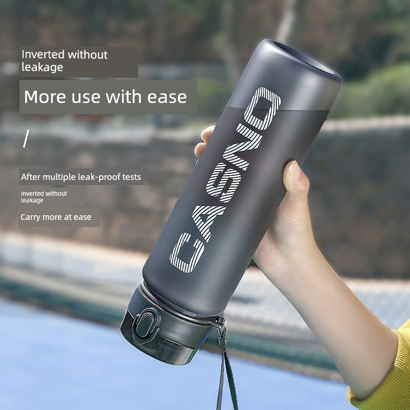 Qifan Sports Cup 2025 New Arrival Men's Summer Portable Anti-Fall Cup Large Capacity High Temperature Resistant Student Plastic Water Kettle