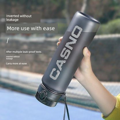 Qifan Sports Cup 2025 New Arrival Men's Summer Portable Anti-Fall Cup Large Capacity High Temperature Resistant Student Plastic Water Kettle