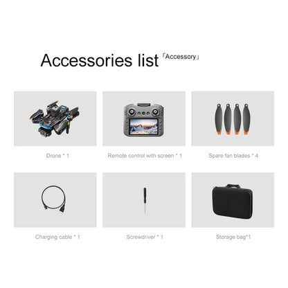 Xiaomi Drone A14Pro Max 8K HD Three Camera Brushless Optical Flow Obstacle Avoidance Foldable Quadcopter UAV Toys RC 20000M