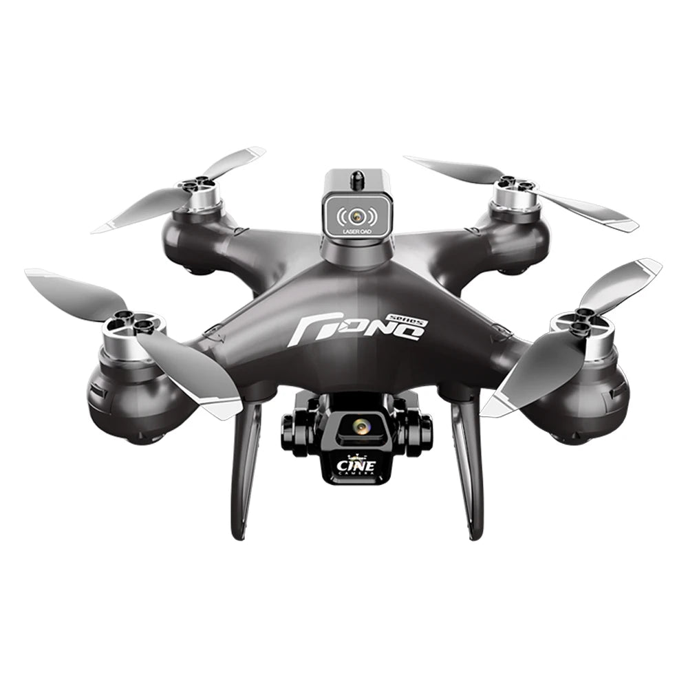 2025 New E55 Air Brushless Drone With Screen-Controlled Lighting Mini Drone 2 Camera Optical Flow Remote Control Aircraft Gift