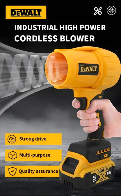 Dewalt 30000RPM Brushless  Air Blower Cordless Turbo Fan Handheld Violent Fan Dryer 20V Rechargeable Dust Blowing Tool 2025 New