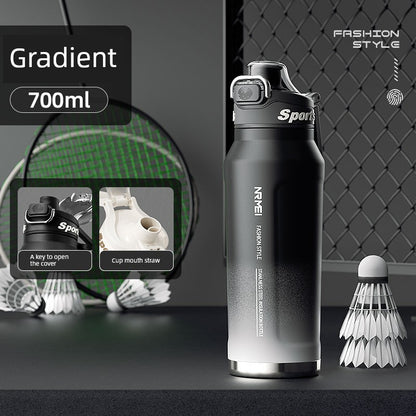 Japanese Style New Vacuum Cup Large Capacity Cold Cup SUS316 Stainless Steel Outdoor Sports  Water Cup Portable Student