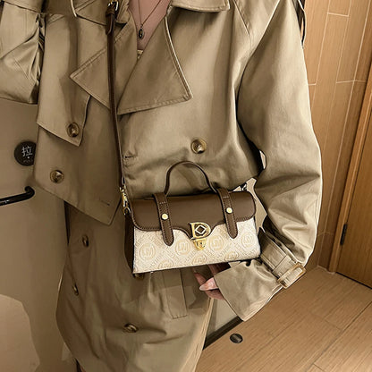 Designer Inspired Messenger Bag for Ladies, Waterproof Leather Shoulder Bag, Spacious Handbag Trendy and Functional
